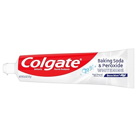 Colgate Pasta dental de bicarbonato de sodio y peróxido