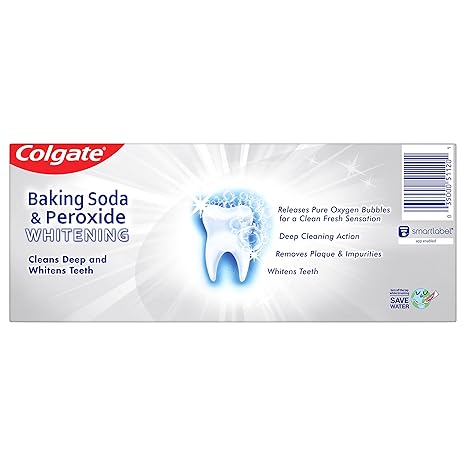 Colgate Pasta dental de bicarbonato de sodio y peróxido