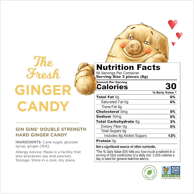 The Ginger People Gin Gins Double Strength