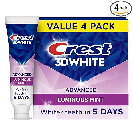 Pasta de dientes blanqueadora Crest 3D White Advanced