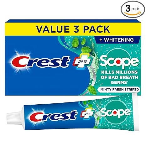 Crest + Scope Crema dental blanqueadora